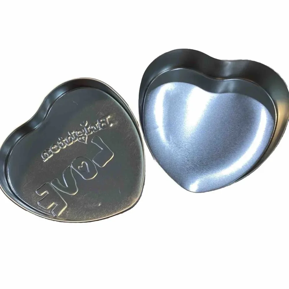 Brighton Heart Shaped Tin Jewelry Keepsake Gift Box Collectible Metal Container